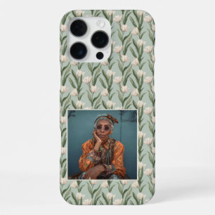 Elegant Girlfriend Gift Tulip Custom iPhone 16 Pro Max Case