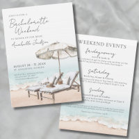 Elegant Girls Weekend Beach Bachelorette Party