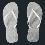 elegant girly chic grey cream beige white  floral jandals<br><div class="desc">elegant girly chic grey cream beige white  floral fashion accessories. home decorations,  The rhinestone design details are simulated in the artwork. 
No actual rhinestones will be used in the making of this product.</div>
