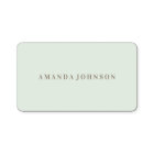 Elegant Girly Day Spa and Salon light green