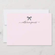 Elegant Girly Monogram Name Script Cute Blush Pink