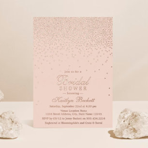 Elegant Glam Confetti Bridal Shower Real
