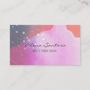 Elegant Glitter Business Card