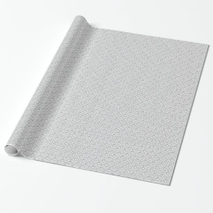 Elegant Glitter Encrusted White Diamonds Pattern 2 Wrapping Paper