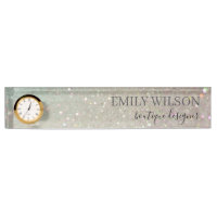 Elegant Glitter Green Pink Aqua Shiny Shimmer