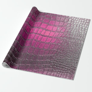 Elegant, glossy, embossed skin leather texture in  wrapping paper