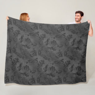 Elegant Glossy Fleece Blanket