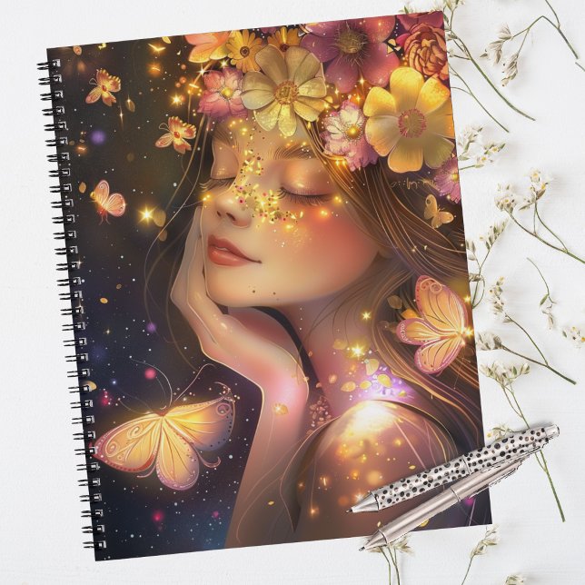 Elegant Gold and Pink Floral with Butterflies Planner (Creator Uploaded)