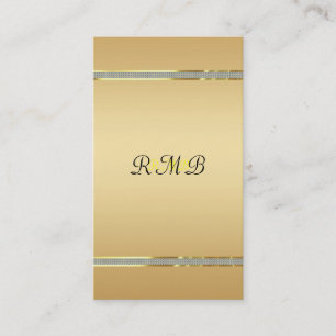 Elegant Gold background, glitter accents Business Card