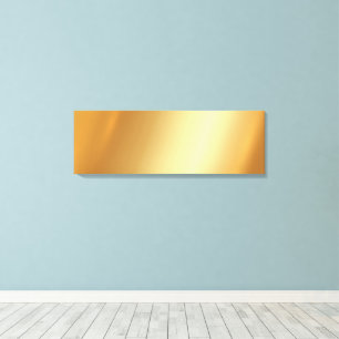 Elegant Gold Blank Background For Your Photo Canvas Print