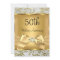 Elegant Gold Bow Floral Swirl 50th Anniversary sq