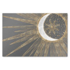 Elegant Gold Doodles Sun Moon Mandala Design