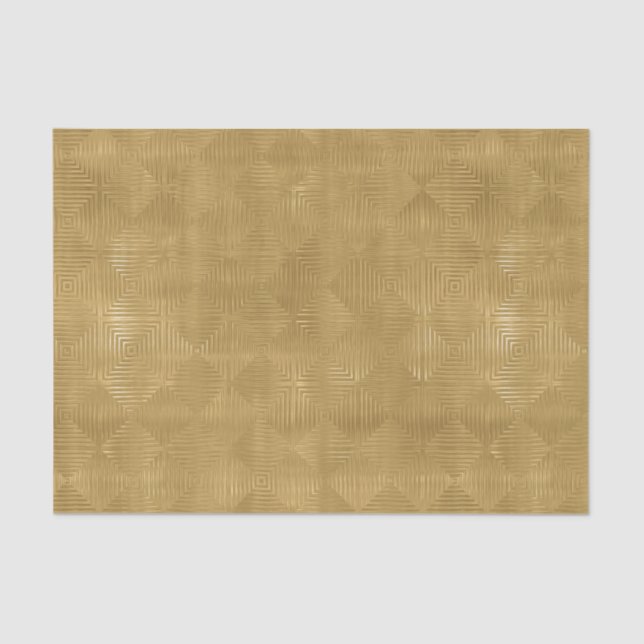 Elegant Gold Foil Tissue Paper (Front)