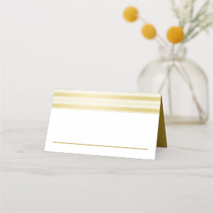 Elegant Gold Framed Wedding Place Card