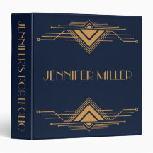 Elegant gold geometric Art Deco design