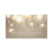 Elegant Gold Glitter Bokeh Luxe Business Card