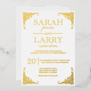 Elegant Gold Hawaiian Traditional Wedding