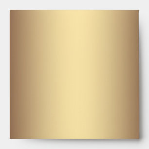 Elegant Gold Linen Leopard Envelopes