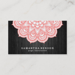Elegant Gold Lotus Logo Yoga Meditation Wellness Business Card