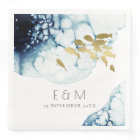 ELEGANT GOLD NAVY UNDERWATER FISH MONOGRAM WEDDING