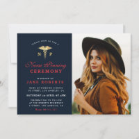 elegant gold nurse pinning ceremony