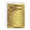 Elegant Gold Poinsettia Gold Christmas Party