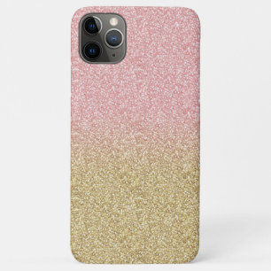 Elegant Gold & Rose Gold Glitter Sparkles Image Case-Mate iPhone Case