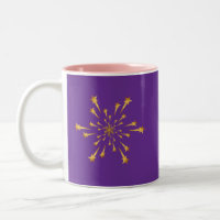 Elegant Gold Shooting Star Snowflake Fireworks