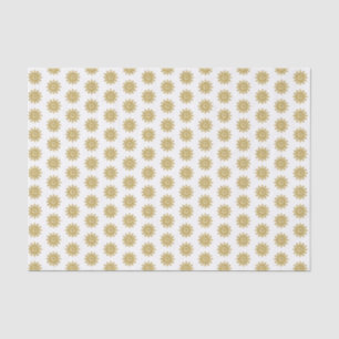 Elegant Gold Snowflake Holiday Tissue Paper