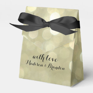 Elegant Gold Sparkle Gift Box