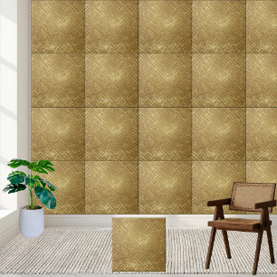 Elegant Gold Sparkle Glitter Wall Floor Fireplace Tile