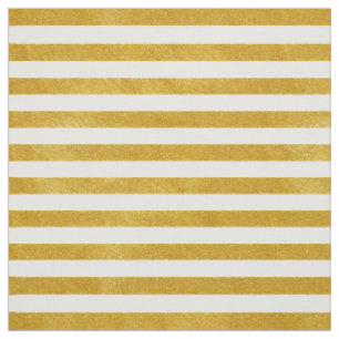 Elegant Gold Stripe -Custom Your Colour- Fabric