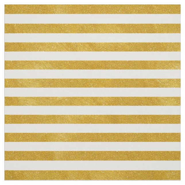 Elegant Gold Stripe -Custom Your Colour- Fabric (Swatch)