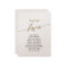 Elegant Gold Table Number 2 Seating Chart