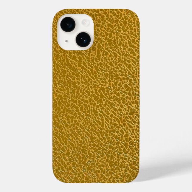 Elegant Gold Texture Protective Case-Mate iPhone Case (Back)