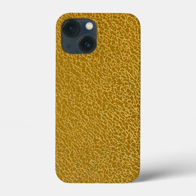 Elegant Gold Texture Protective Case-Mate iPhone Case (Back)