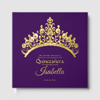Elegant Gold Tiara Crown Quinceañera Birthday