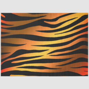 Elegant Gold Tiger Tissue Paper