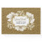 Elegant Gold Wedding Guest Book