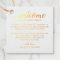 Elegant Gold Wedding Welcome Basket Bag