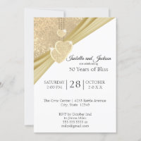 Elegant Golden 50th Anniversary