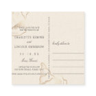 Elegant Golden Conch Wedding Save the Date