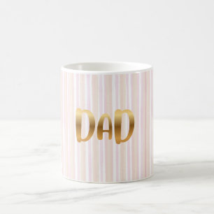 Elegant Golden DAD Mug