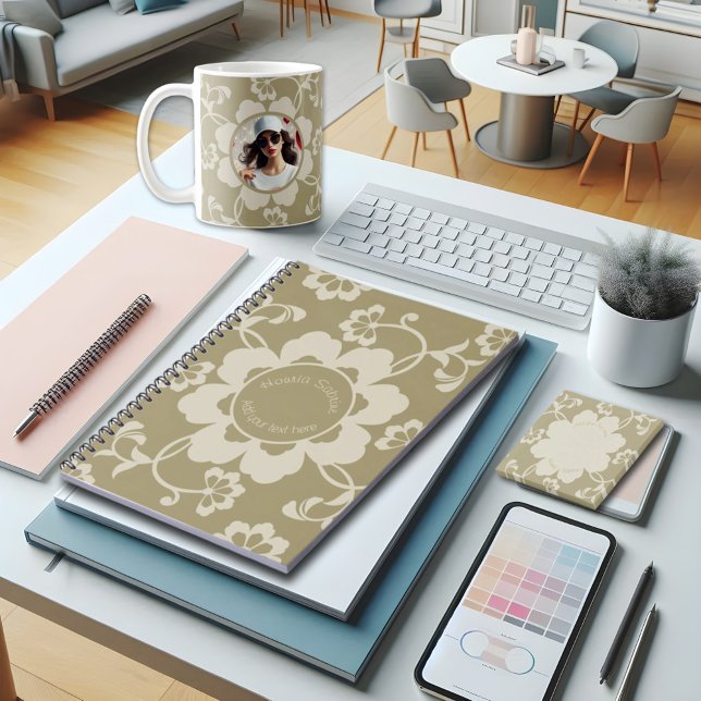 Elegant Golden Floral Ornamental Vintage  Planner (Creator Uploaded)