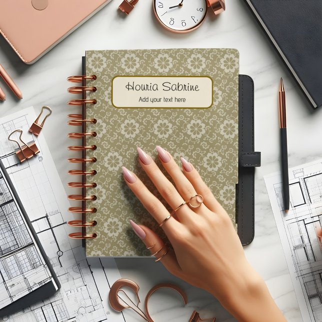 Elegant Golden Floral Ornamental Vintage Planner (Creator Uploaded)