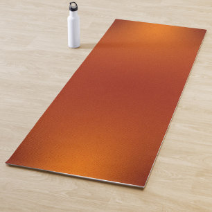 Elegant golden gradient colour yoga mat 