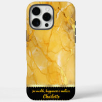 Elegant golden marble with intricate vein patterns