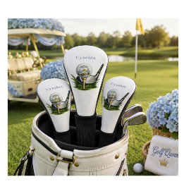 Elegant Golf Cart Personalised Driver Cover 