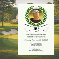 Elegant Golf Theme Player Experience 60th birthday