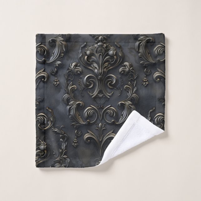 Elegant gothic decoration design wash cloth (Wash Cloth)